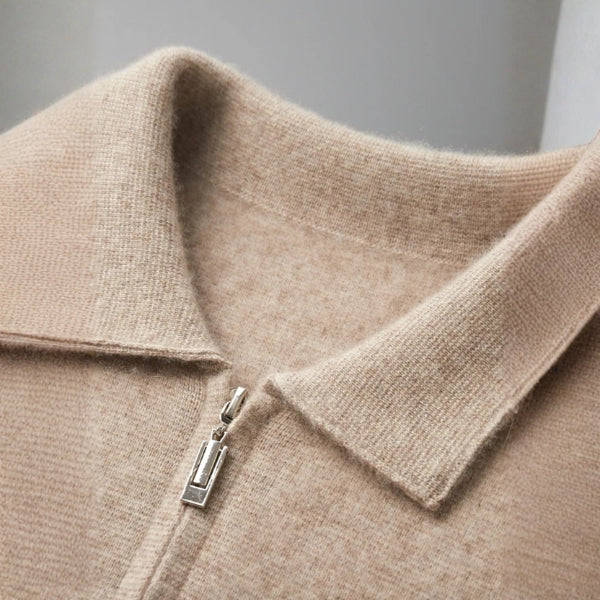 The St. Moritz Cashmere Zip Jacket