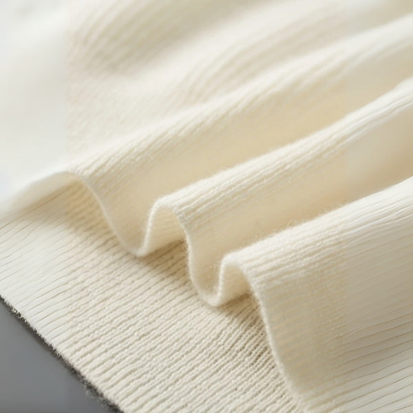 The Arosa Cashmere Button Knit