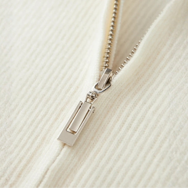 The Dolomiti Merino Wool Zip Knit