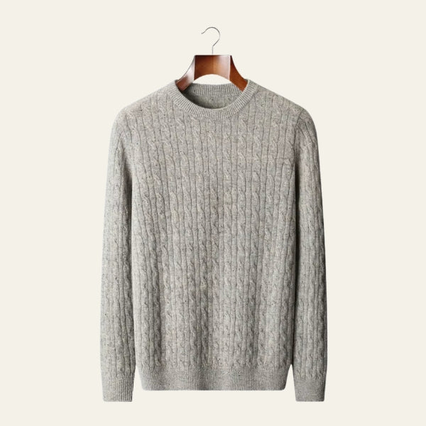 The Gstaad Merino Wool Cable Sweater