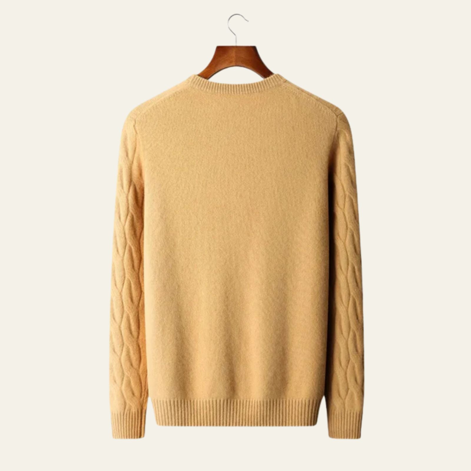The Zermatt Cashmere Cable Knit Sweater