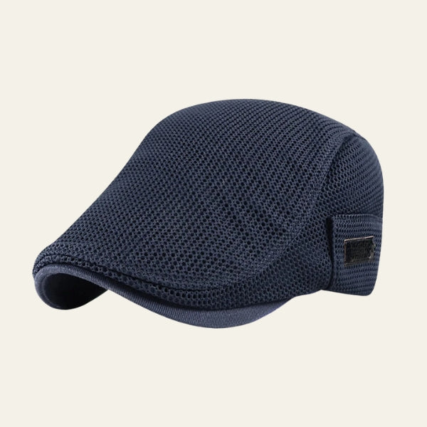 The Ravello Breathable Mesh Flat Cap