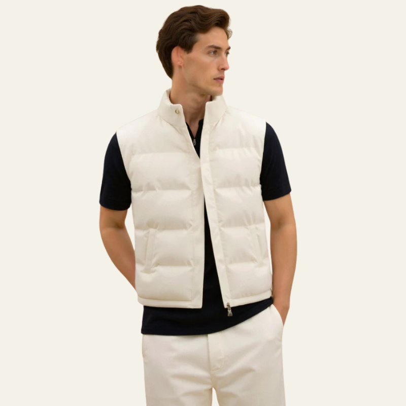 The Lausanne Quilted Puffer Gilet