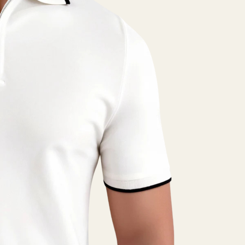 The Ravello Quarter-Zip Polo