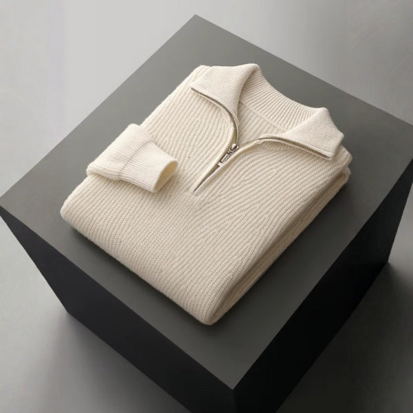 The Zermatt Merino Wool Quarter Zip