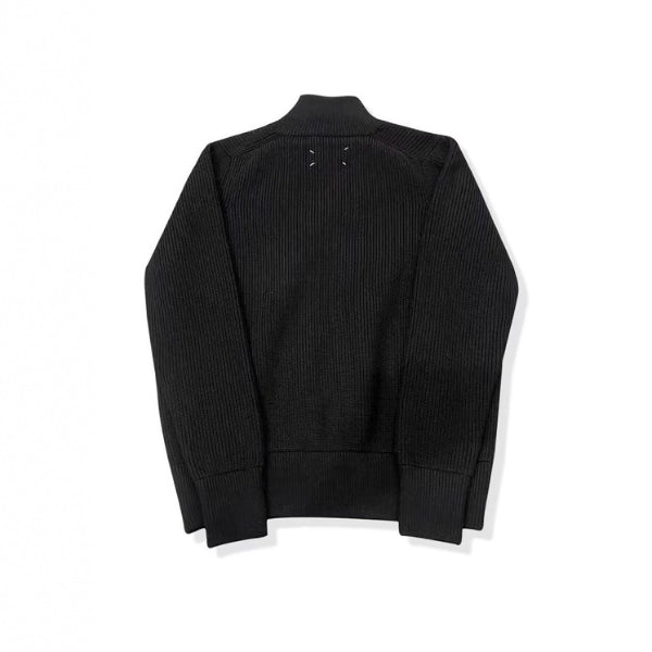 The Parma Ribbed Zip Sweater