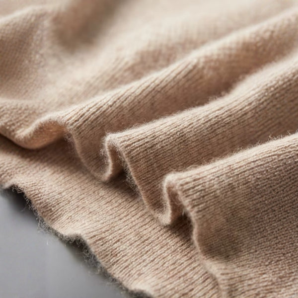 The Courchevel Cashmere Henley Sweater