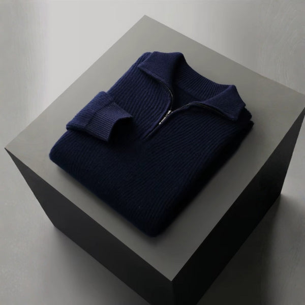 The Zermatt Merino Wool Quarter Zip