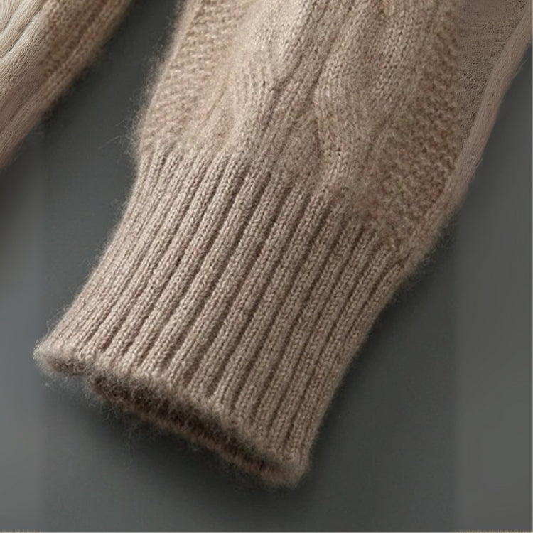 The Salzburg Merino Wool Cable Knit