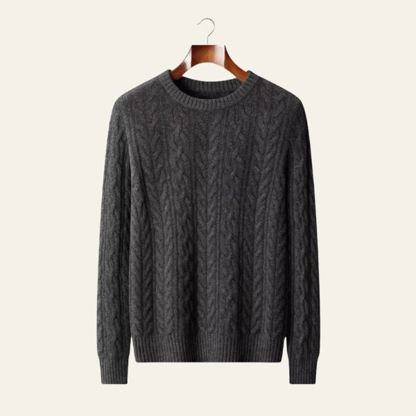 The Val d’Isère Merino Cable Sweater