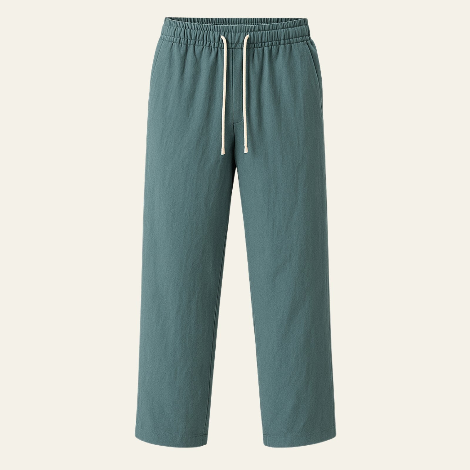 The Mykonos Linen–Cotton Pantalon