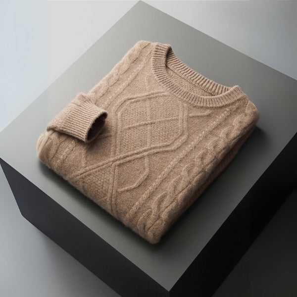 The Wicklow Merino Cable Sweater