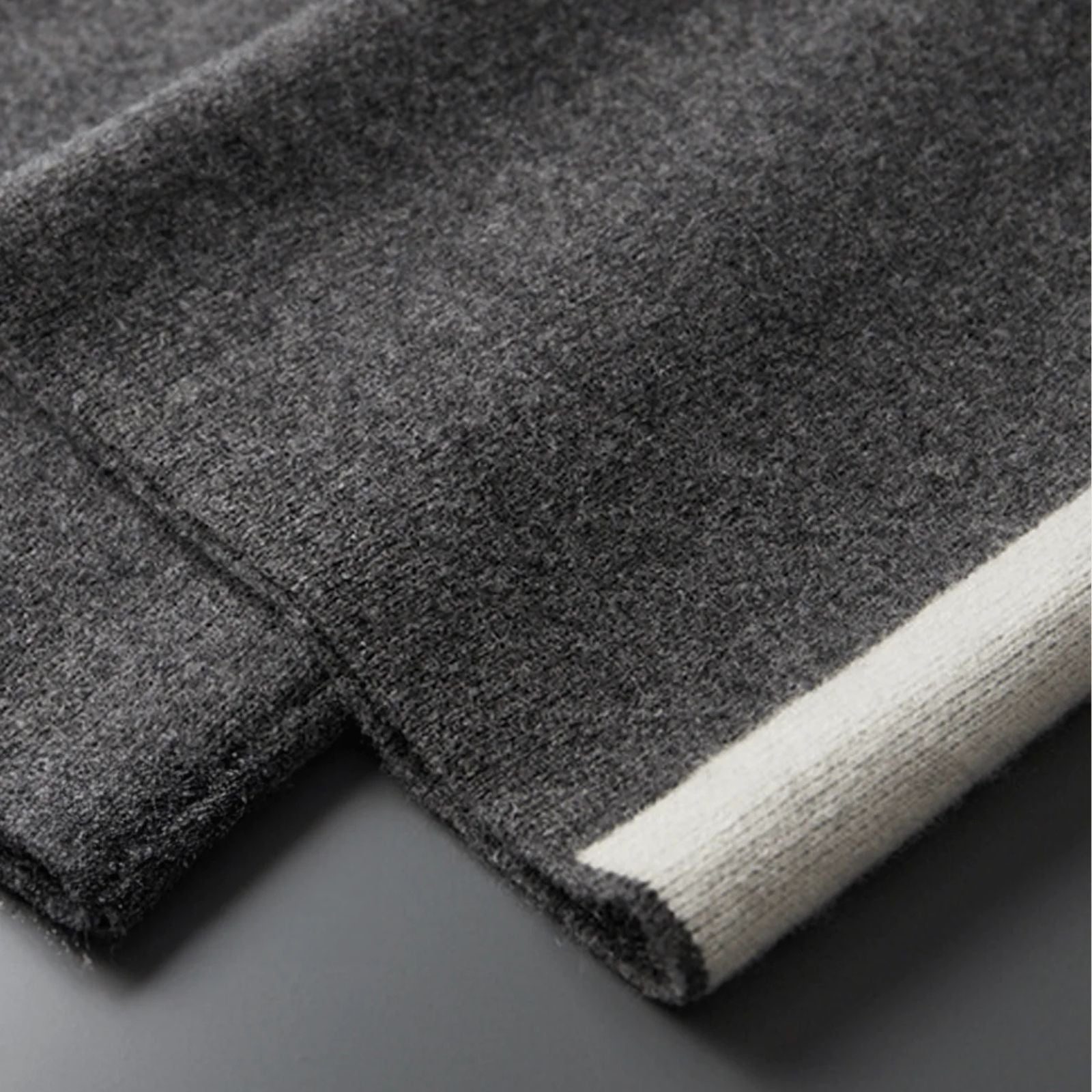 The Monaco Merino Wool Striped Straight-Leg Pant