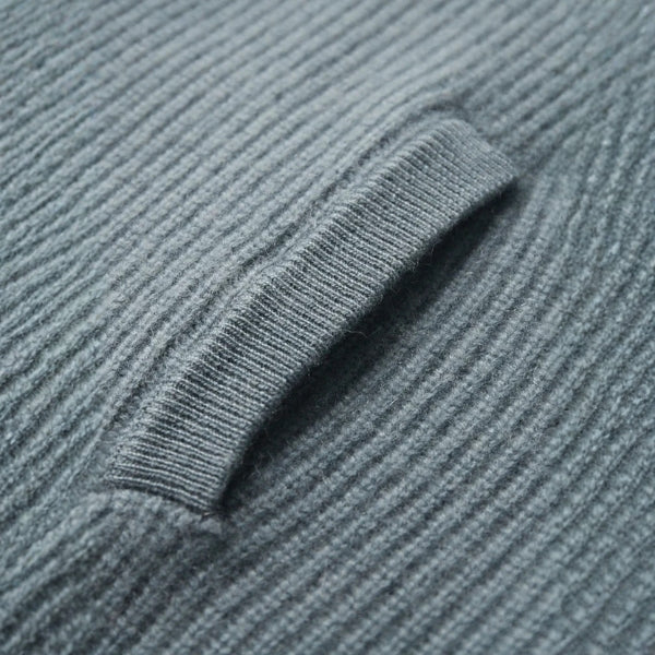 The Ravello Cashmere Zip Knit