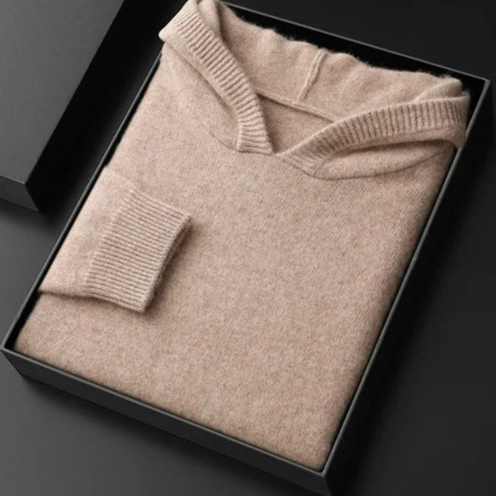 The St. Moritz Cashmere Tailored Lounge Hoodie