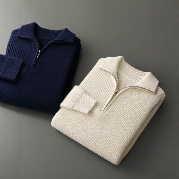 The Zermatt Merino Wool Quarter Zip