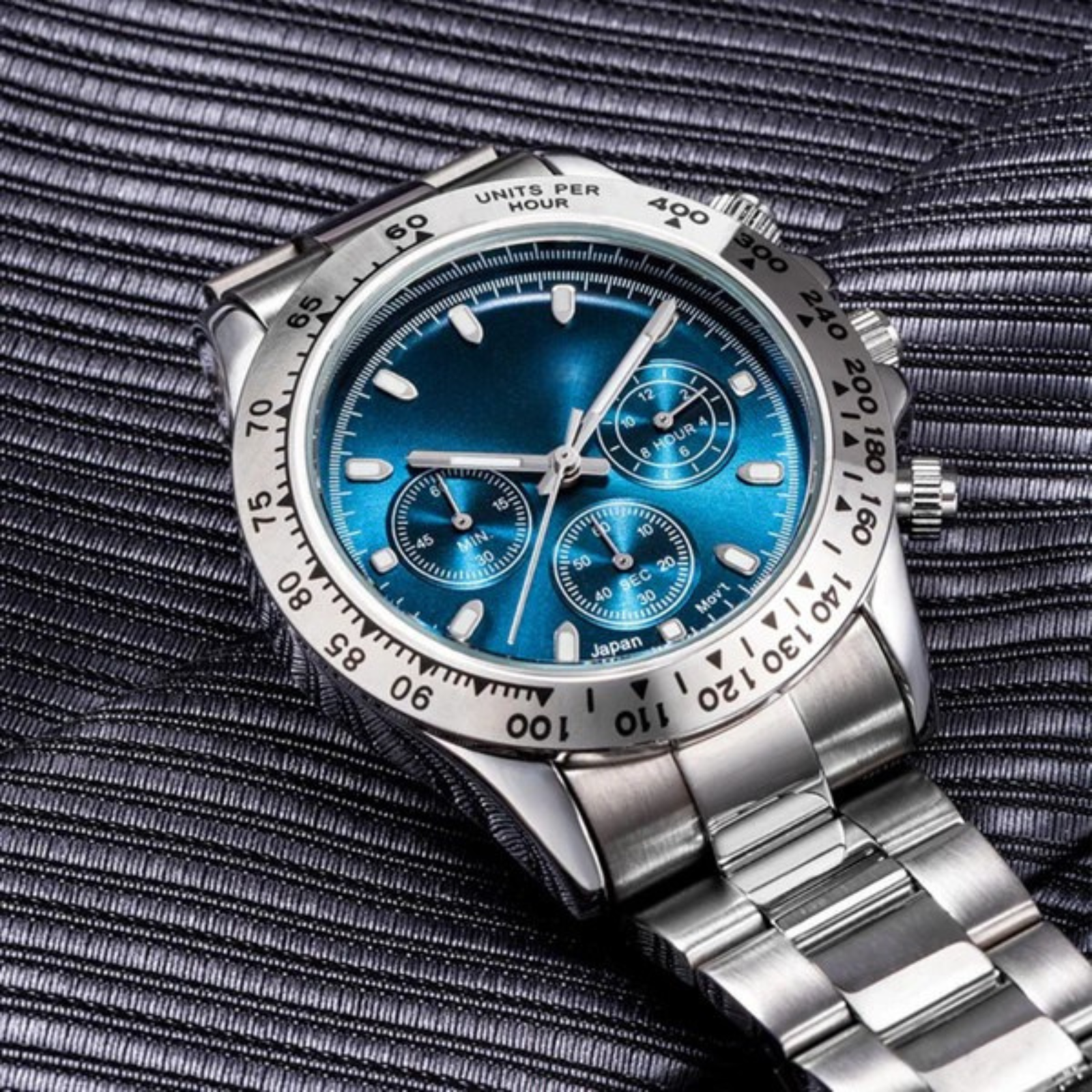 The Lausanne Steel Chronograph Watch