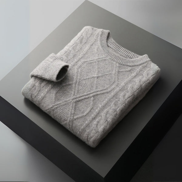The Wicklow Merino Cable Sweater