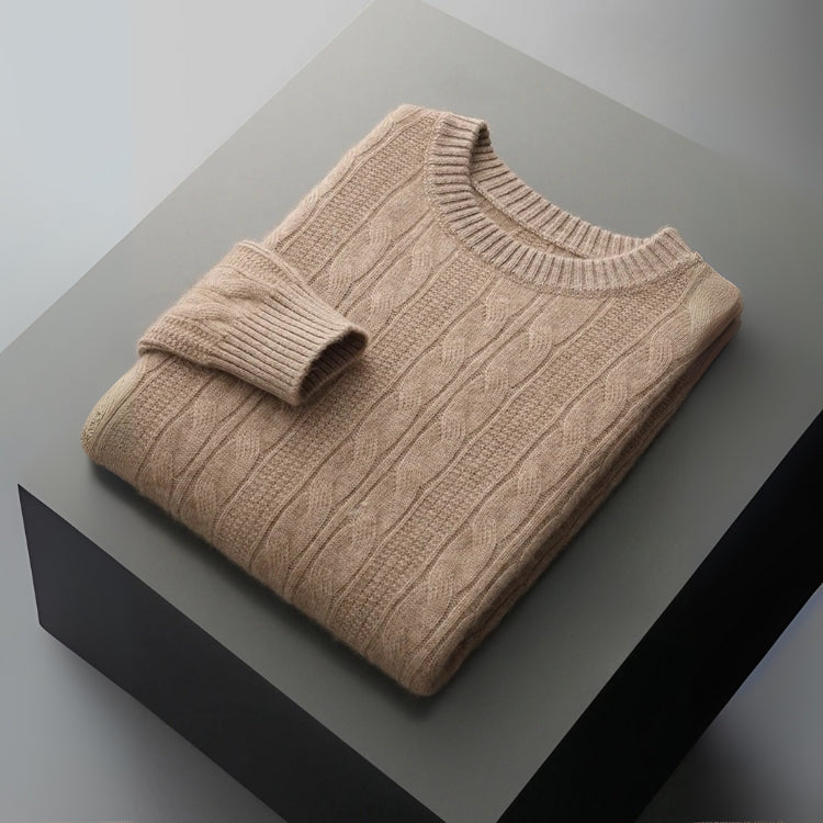 The Salzburg Merino Wool Cable Knit