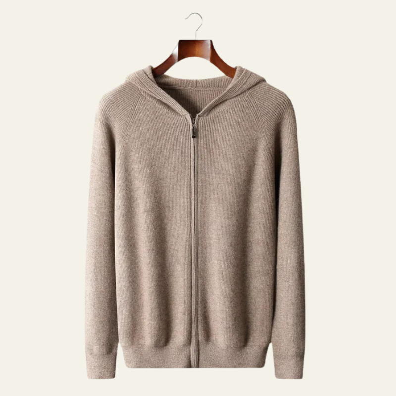 The Umbria Merino Zip Hoodie