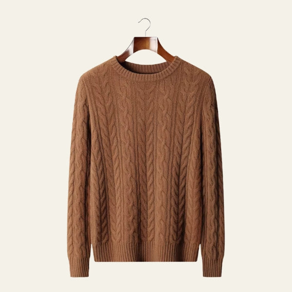 The Val d’Isère Merino Cable Sweater