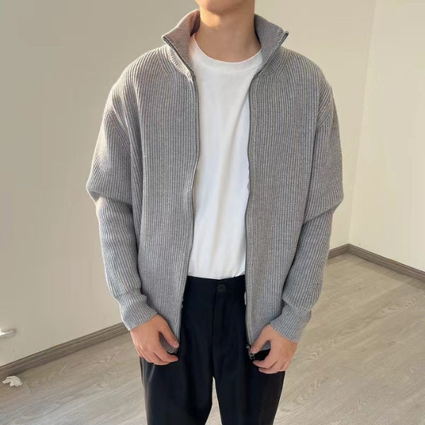 The Parma Ribbed Zip Sweater