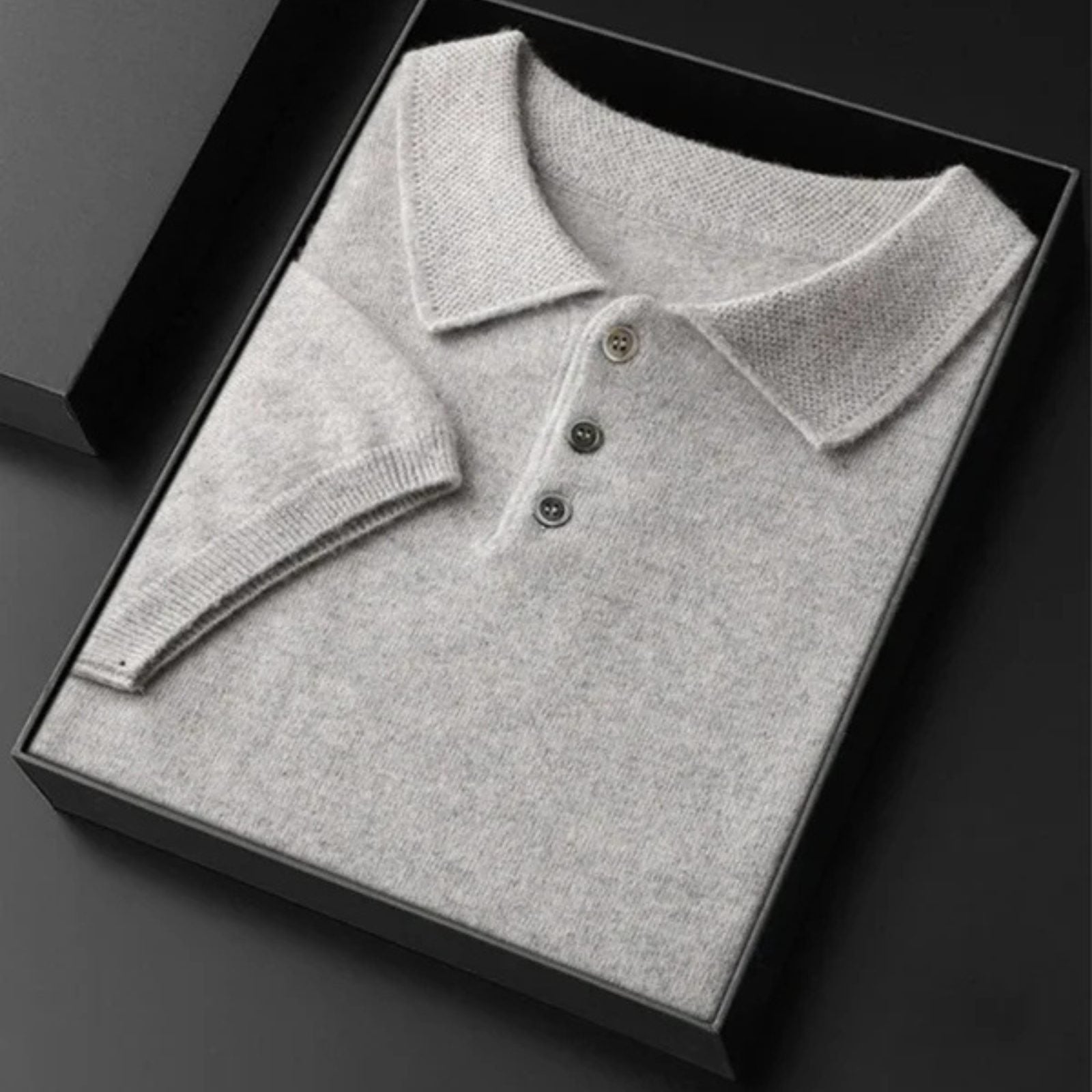 The Lucerne Cashmere Polo Shirt