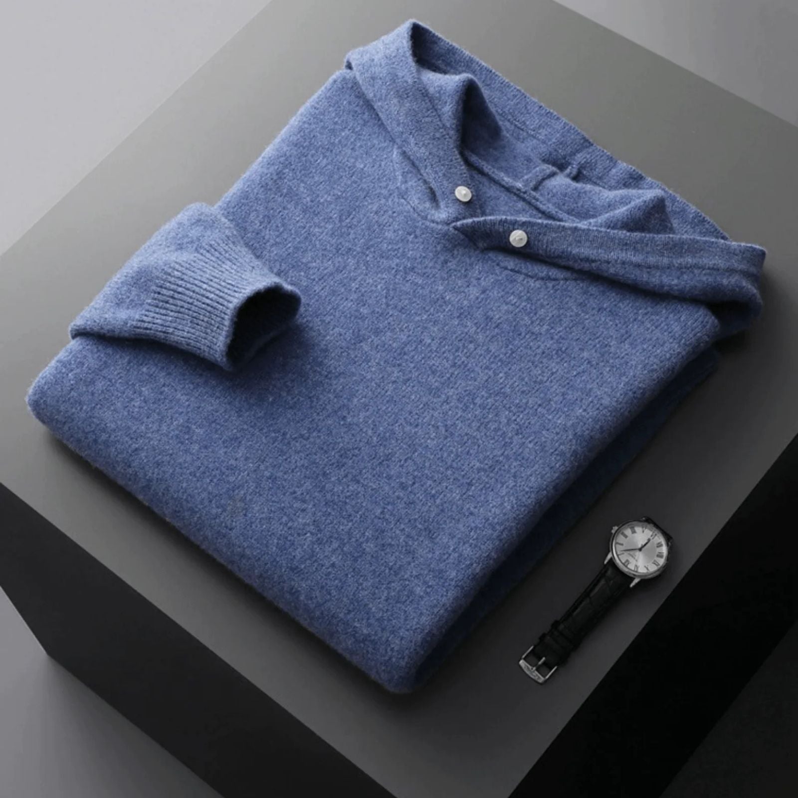 The St. Moritz Merino Wool Pullover Hoodie
