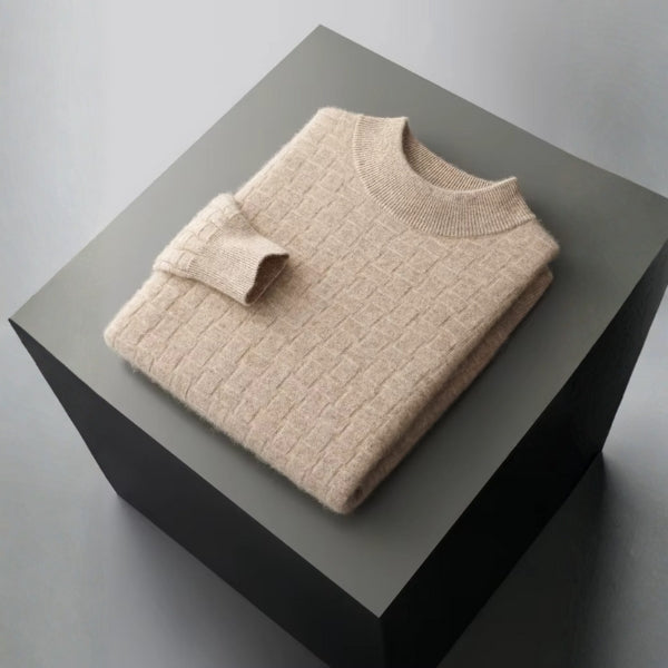 The Oslo Merino Mock Neck Sweater