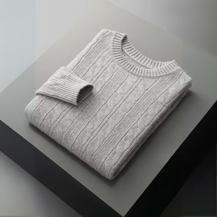 The Salzburg Merino Wool Cable Knit