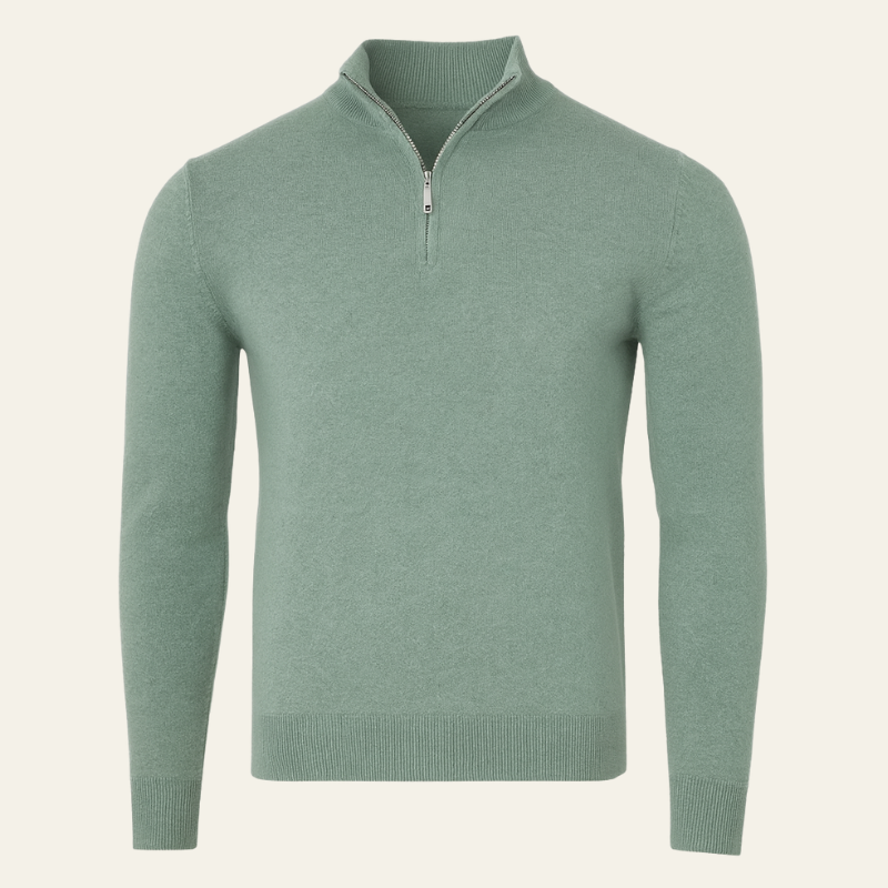 The Catania Quarter-Zip Pullover