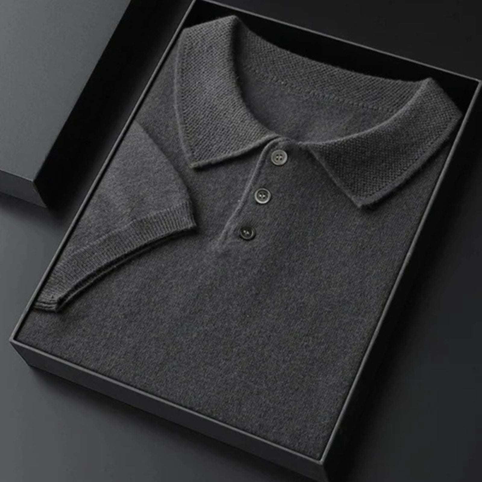 The Lucerne Cashmere Polo Shirt