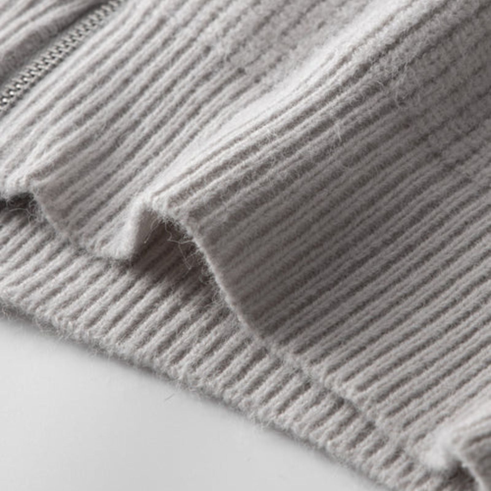 The Amalfi Wool Zip Vest