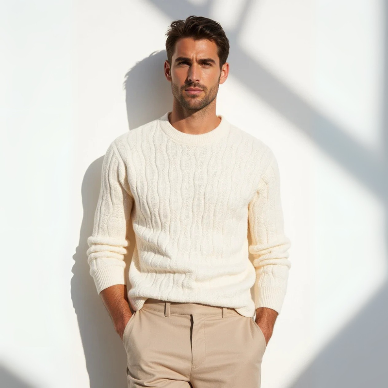 The Verona Cable Knit Sweater