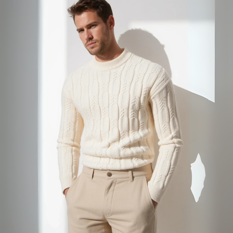 The Verona Cable Knit Sweater