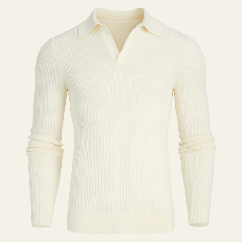 The Ravello Ribbed Cotton Polo