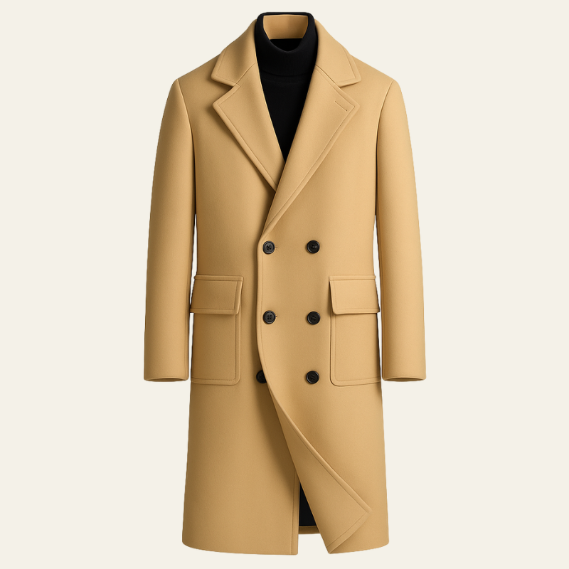 The Salzburg Double-Breasted Overcoat