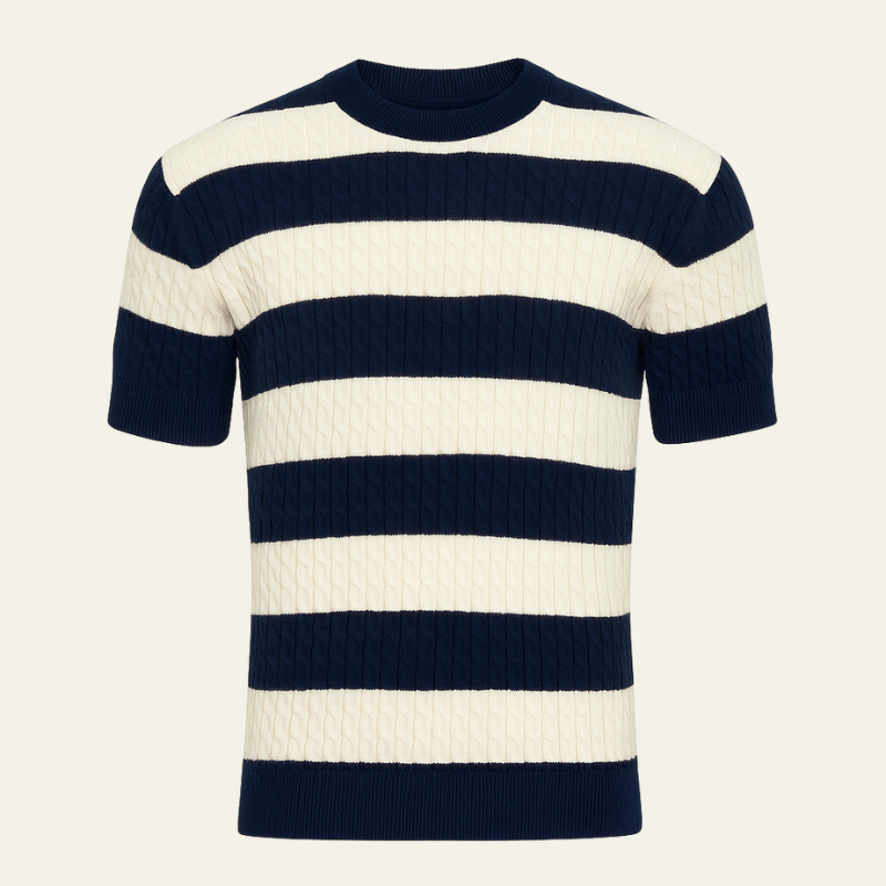 The Toulon Stripe Cotton Knit Tee