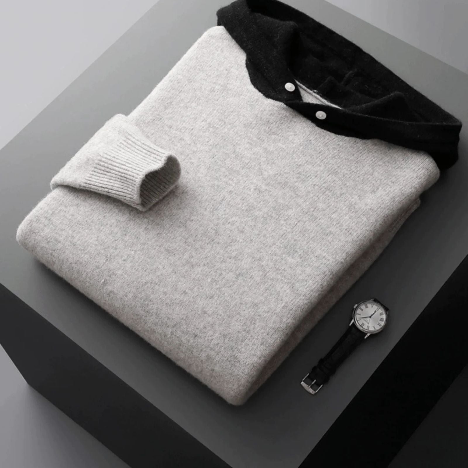 The St. Moritz Merino Wool Pullover Hoodie