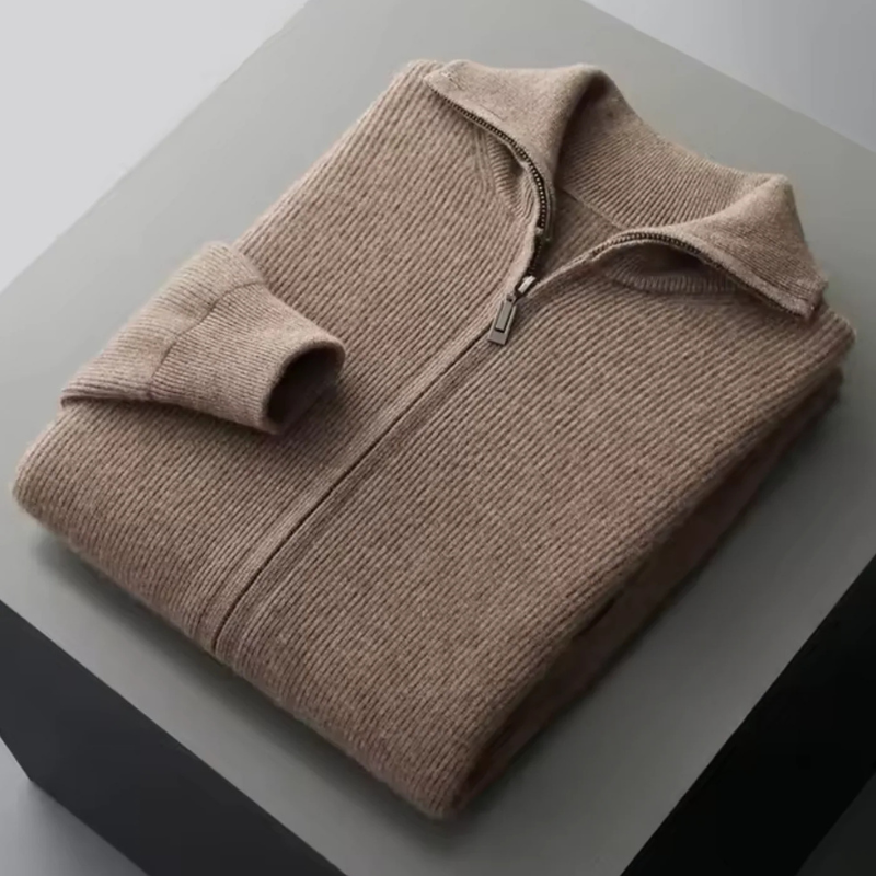 The Saint-Tropez Cashmere Zip Vest