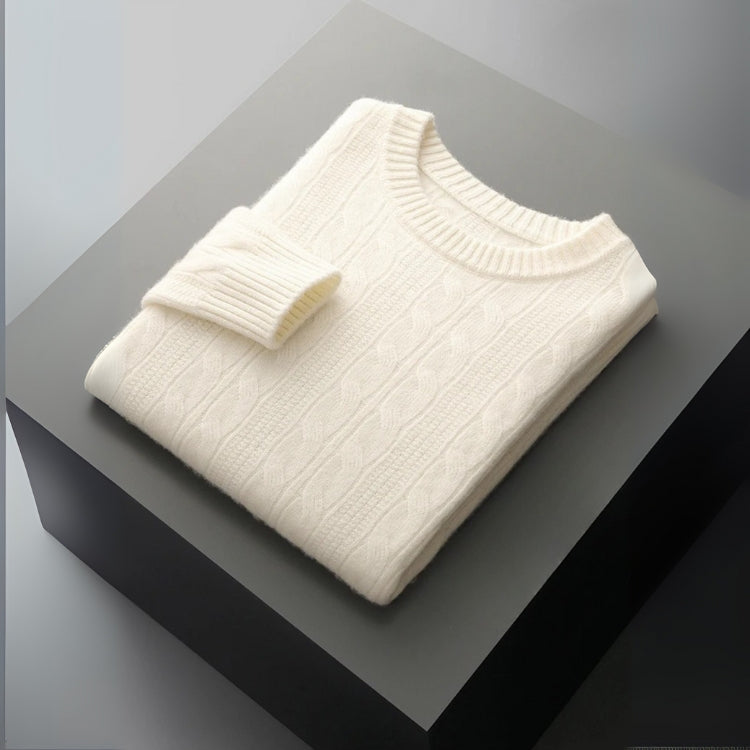 The Salzburg Merino Wool Cable Knit