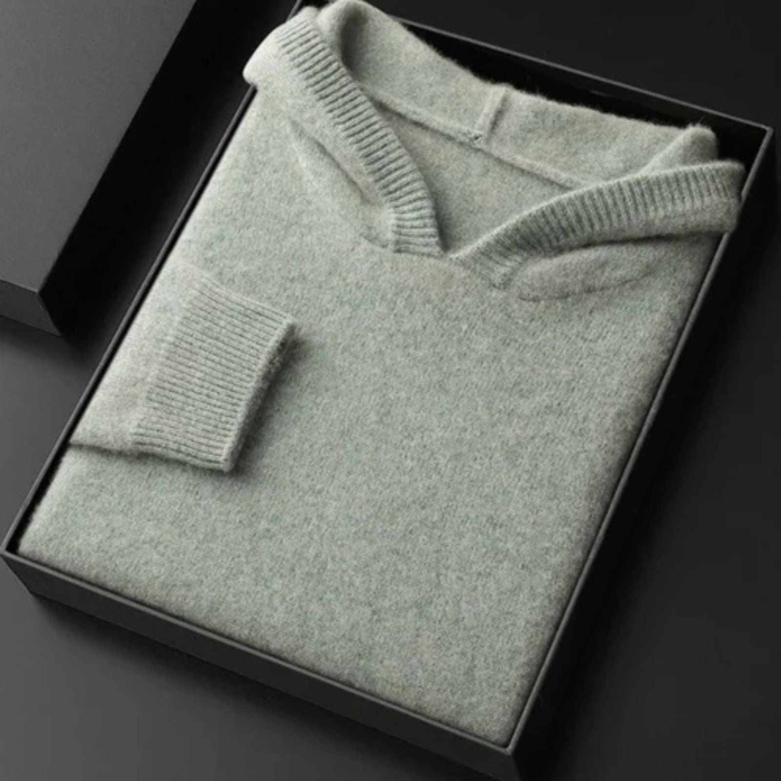 The St. Moritz Cashmere Tailored Lounge Hoodie