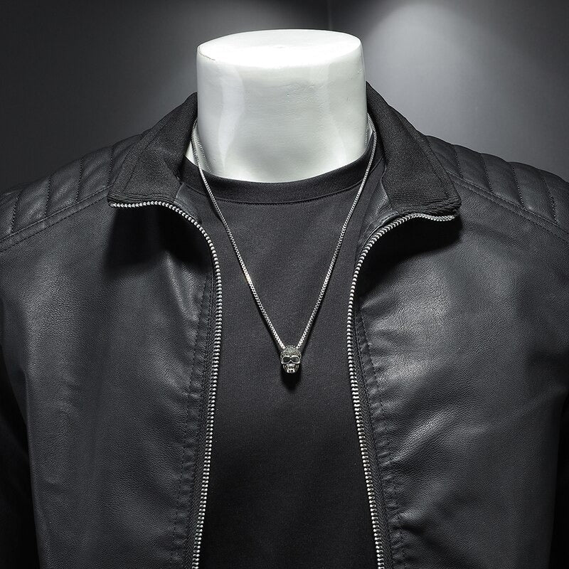 The Salzburg Biker Faux Leather Jacket