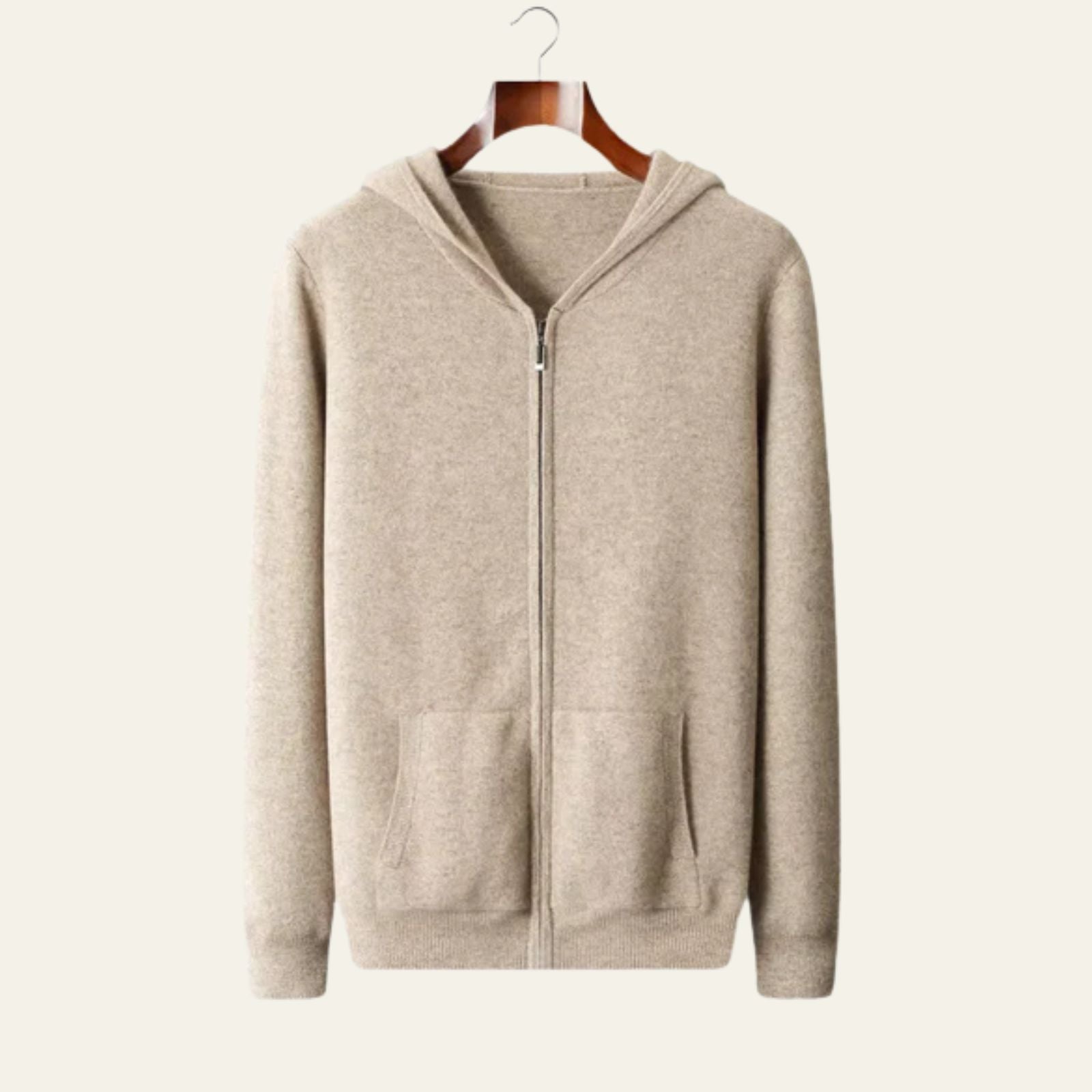 The Zermatt Merino Wool Zip Hoodie