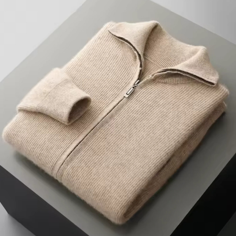 The Saint-Tropez Cashmere Zip Vest