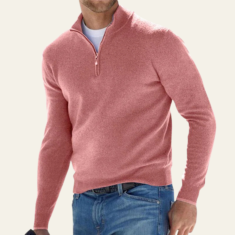 The Catania Quarter-Zip Pullover