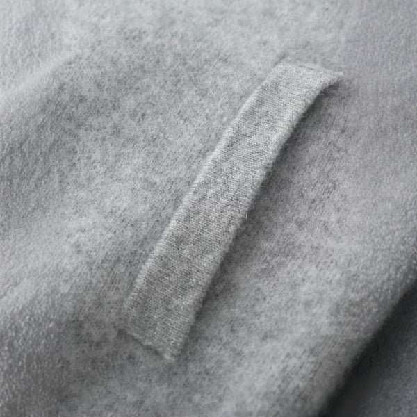 The Lucerne Cashmere Zip Knit
