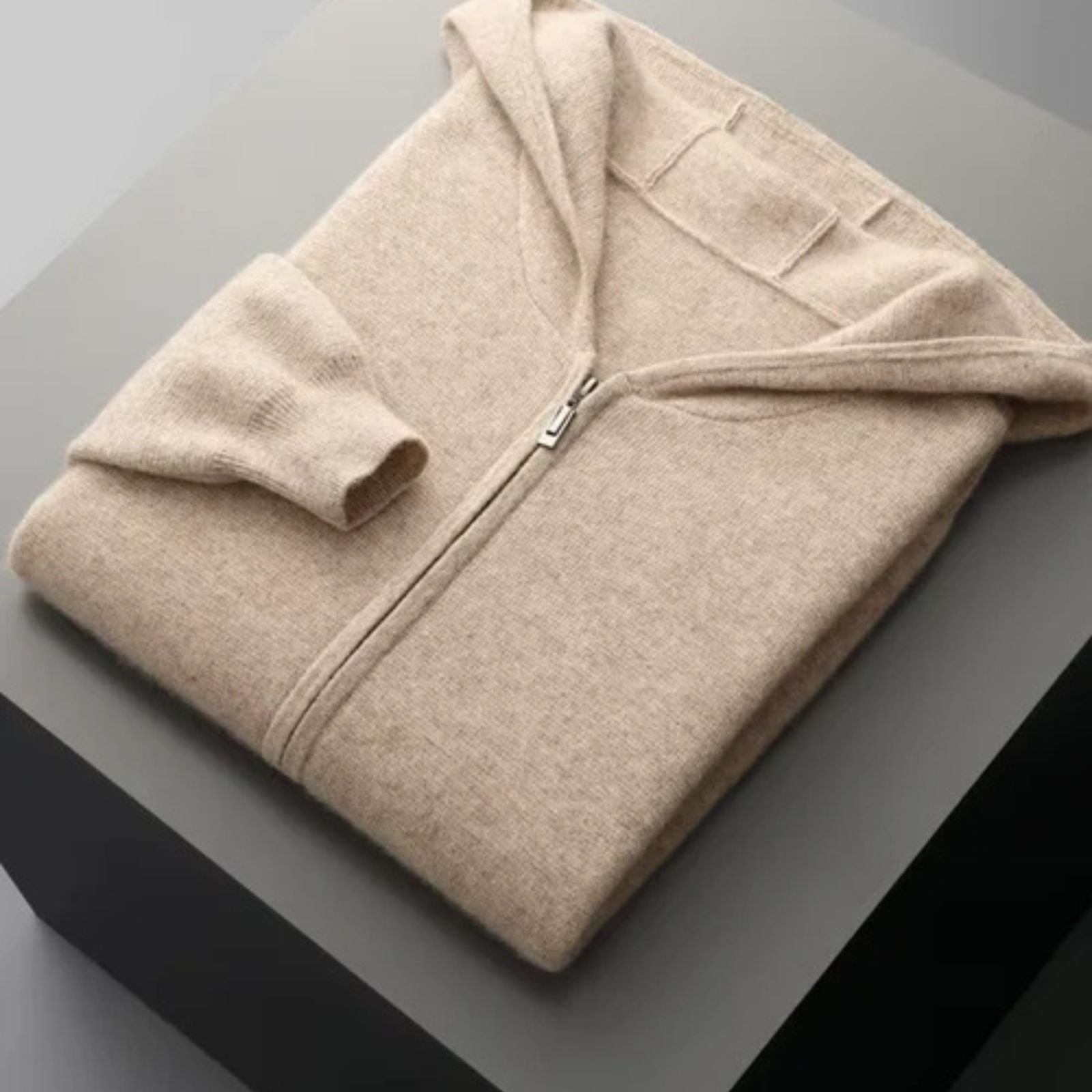 The Zermatt Merino Wool Zip Hoodie