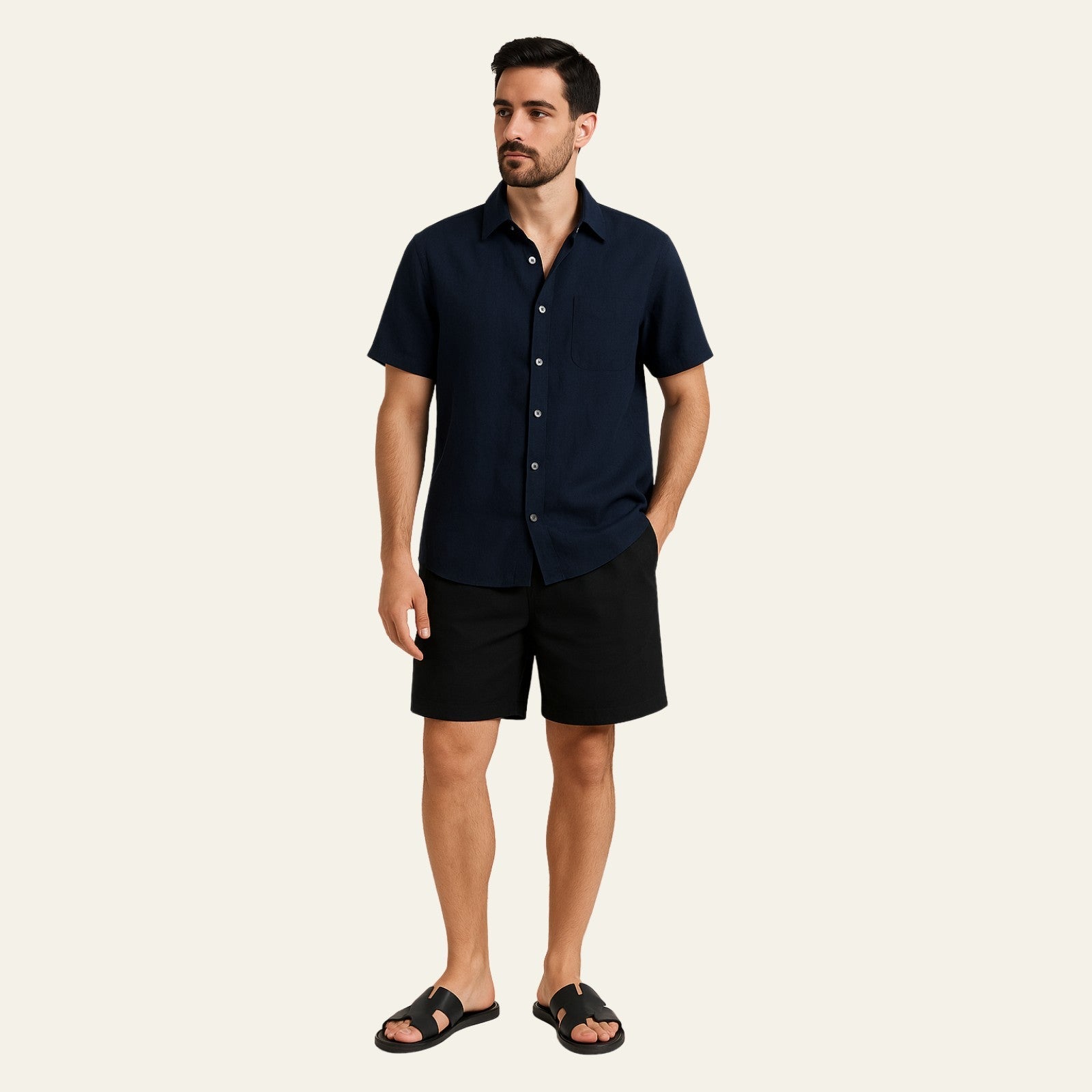 The Saint-Raphaël Linen Tailored Ensemble