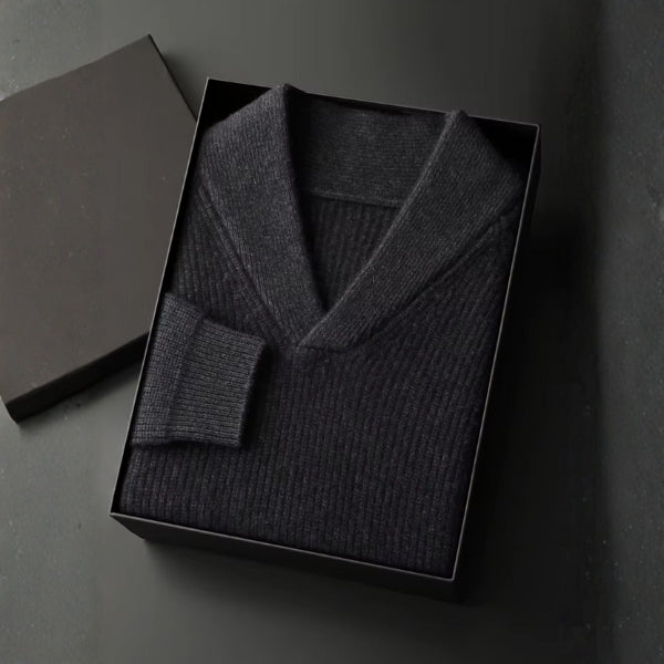 The Parma Cashmere V-Neck Sweater